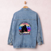 生最高のき物は犬猫を救われる デニムジャケット (ハンガー)