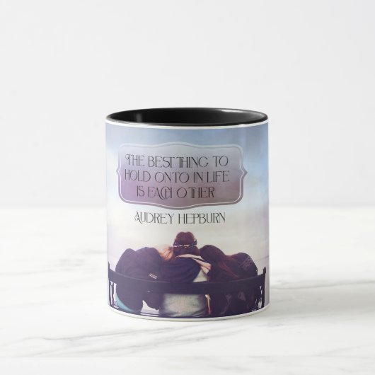 生最高の活に保つもの マグカップ (中央)