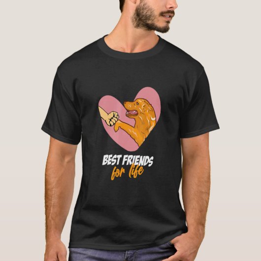生最高の活のための友人ドイツの羊飼い犬はA Dをモム Tシャツ (正面)