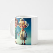 生最高の活の友達 コーヒーマグカップ (正面左)