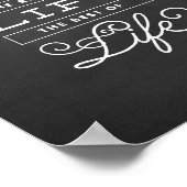 生最高の活 |アートプリント ポスター (角)