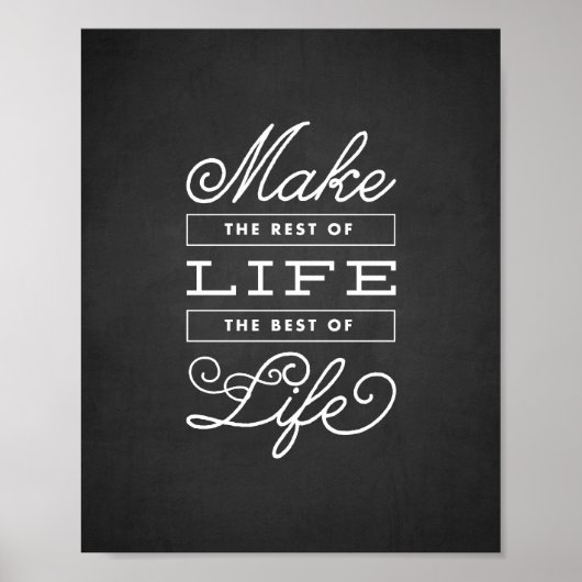 生最高の活 |アートプリント ポスター (正面)