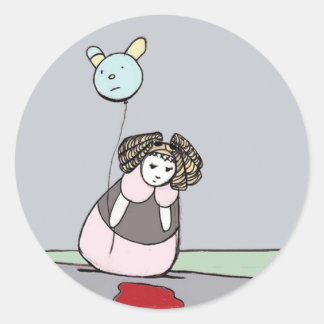 生来活の人形 ラウンドシール