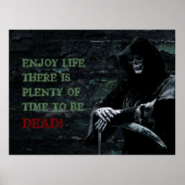 生楽しむ命は死ぬ時間がたっぷり ポスター