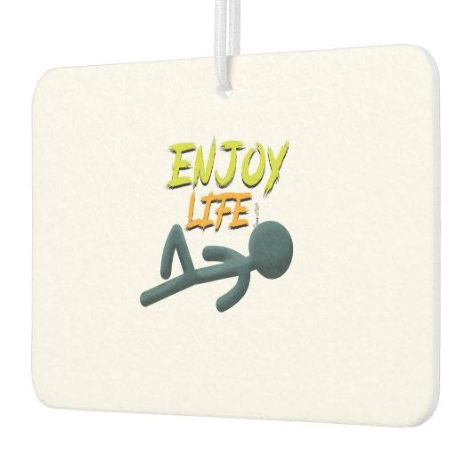 生楽しむ活 カーエアーフレッシュナー (左)