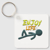 生楽しむ活 キーホルダー (正面)