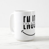 生楽しむ活 コーヒーマグカップ (正面左)