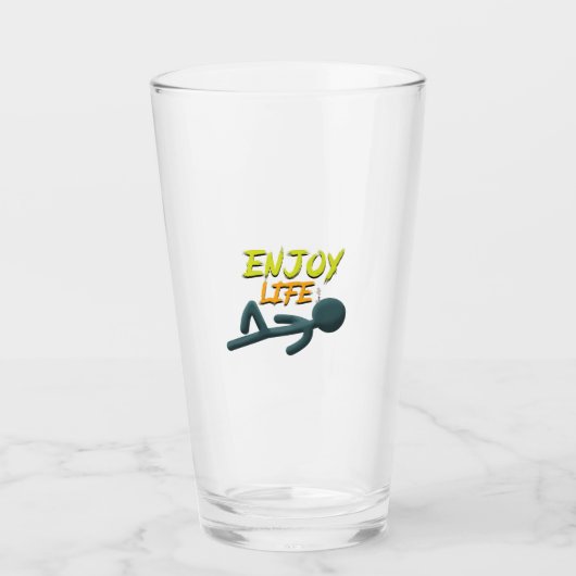 生楽しむ活 タンブラーグラス (正面)