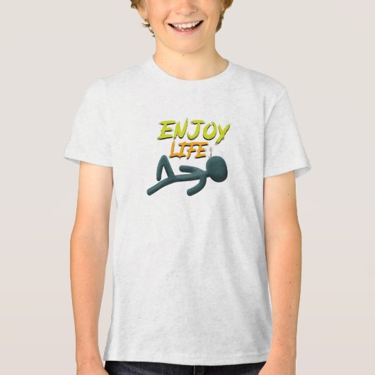 生楽しむ活 トライブレンドＴシャツ (正面)