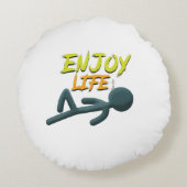 生楽しむ活 ラウンドクッション (裏面)