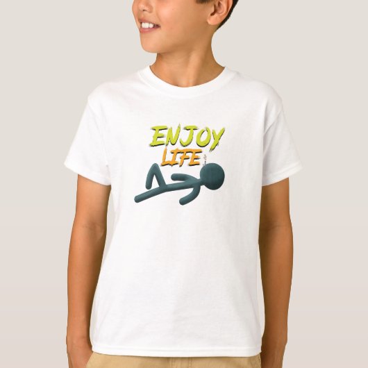 生楽しむ活 Tシャツ (正面)