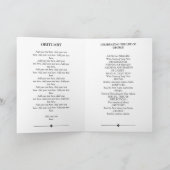 生死エレガント祭プログラムの写真お祝い プログラム (内部)