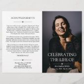 生死ミニマルお祝いプログラム写真 (正面)