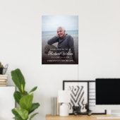 生死モダン記念撮影お祝い ポスター (ホームオフィス)