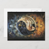 生死陰陽葉書スピリチュアル ポストカード (正面/裏面)