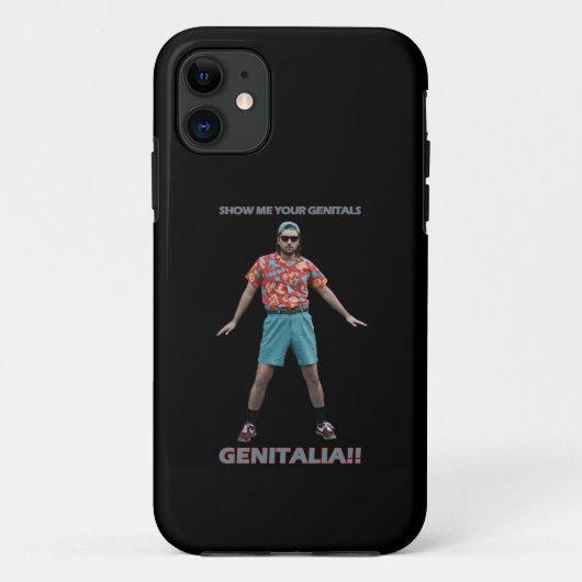 生殖器のダンス Case-Mate iPhoneケース (裏面)