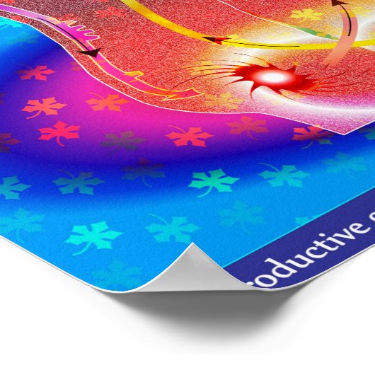 生殖色 ポスター (角)