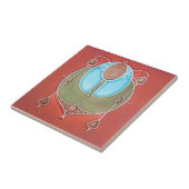 生殖1905ジョンソンカラフルアールヌーボー タイル (側面)