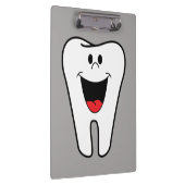 生気に満ちた微笑の歯 クリップボード (右)