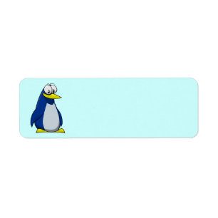 生気に満ちたPenquin ラベル