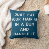 生活おもしろいアドバイスとレジリエンスに関する引用文 クッション (ブランケット)