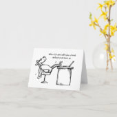 生活が荒れる時 カード (黄色い花)