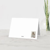 生活するファインアート 箔グリーティングカード (裏面)