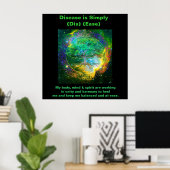 生活と健康の木 ポスター (ホームオフィス)