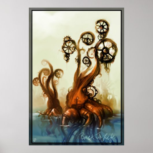 生活に戻る ポスター (正面)