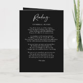 生活のお祝いモダン8-Photoコラージュエレガント プログラム (裏面)