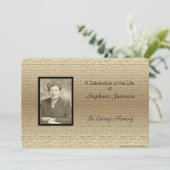 生活のお祝い,写真と金ゴールド,写真 招待状 (スタンド正面)