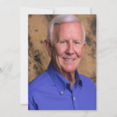 生活のお祝い – 記念写真 招待状 (裏面)