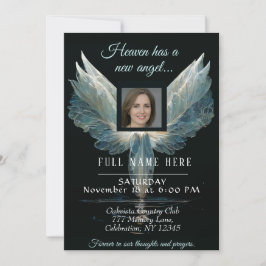 生活のお祝い – 記念写真 招待状