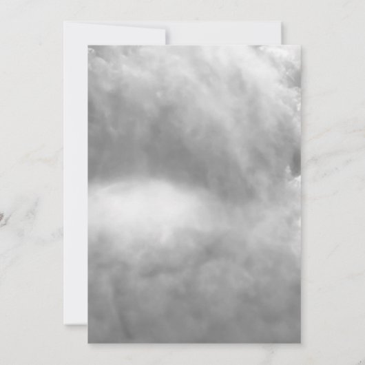 生活のお祝い – 記念写真 招待状 (裏面)