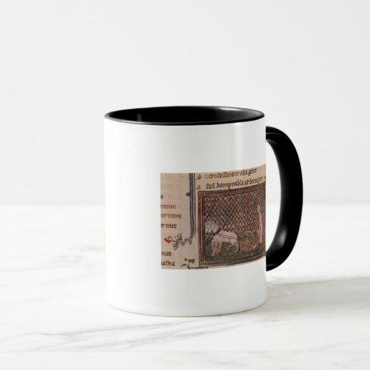 生活のために働くために強いられる人 マグカップ (正面右)