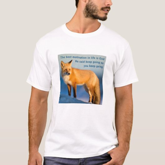 生活のモチベーション(軽い) Tシャツ (正面)