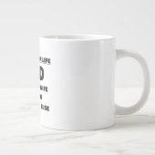 生活の優先事項 ジャンボコーヒーマグカップ (右)