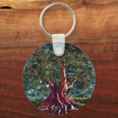 生活の安定の木 キーホルダー (正面)