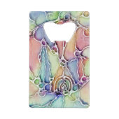 生活の方法 – ニューログラフィックアートパターン1 クレジットカード栓抜き (裏面)