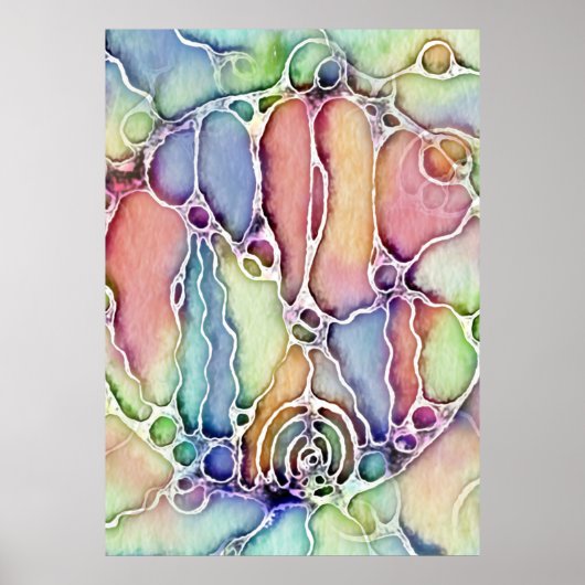 生活の方法 – ニューログラフィックアートパターン1 ポスター (正面)