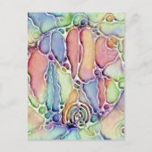 生活の方法 – ニューログラフィックアートパターン1 ポストカード (正面)