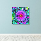 生活の方法 – ニューログラフィックアートパターン2 キャンバスプリント (インサイチュ (ウッドフロア))