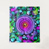 生活の方法 – ニューログラフィックアートパターン2 タペストリー (正面)