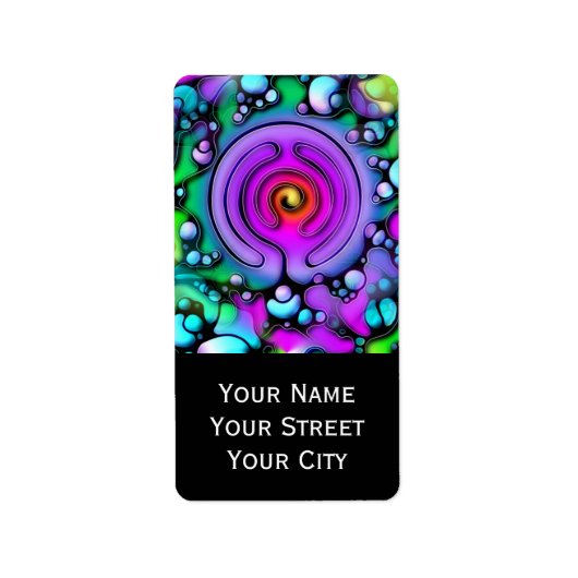 生活の方法 – ニューログラフィックアートパターン2 ラベル (正面)