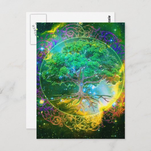 生活の木ウェルネス ポストカード (正面/裏面)