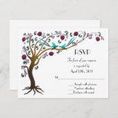 生活の木RSVP 出欠カード (正面/裏面)