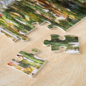 生活の母親の虎と子供のレッスン ジグソーパズル (側面)