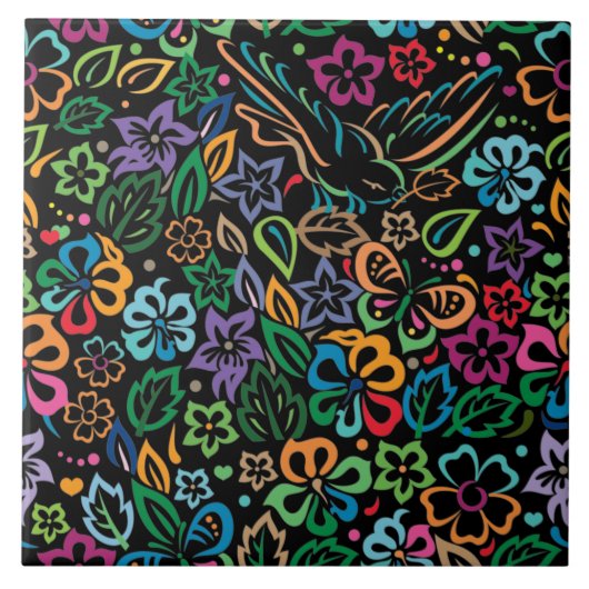 生活の色 タイル (正面)