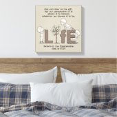 生活の視点 キャンバスプリント (インサイチュ (寝室))