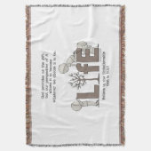 生活の視点 スローブランケット (正面縦)